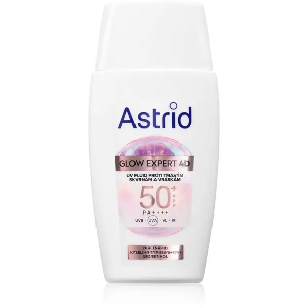 Astrid Astrid Glow Expert ultra lahek fluid proti temnim madežem 50 ml