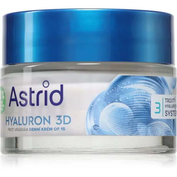 Astrid Astrid Hyaluron 3D dnevna krema proti gubam SPF 15 50 ml