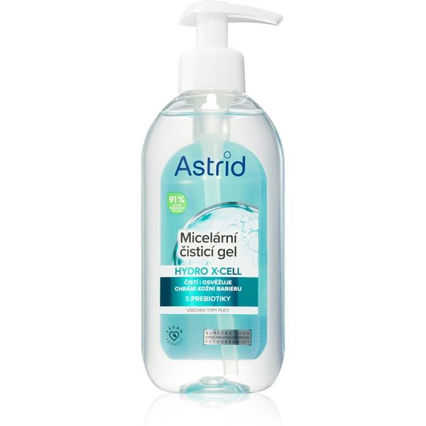 Astrid Astrid Hydro X-Cell micelarni čistilni gel za vse tipe kože 200 ml