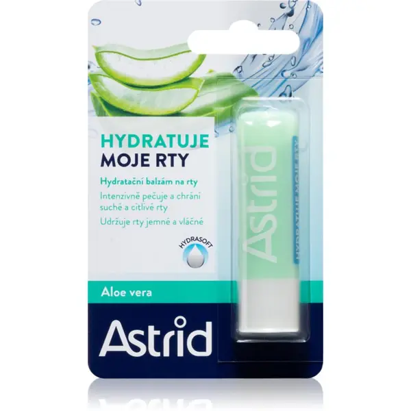 Astrid Astrid Lip Care vlažilni balzam za ustnice z aloe vero 4.8 g