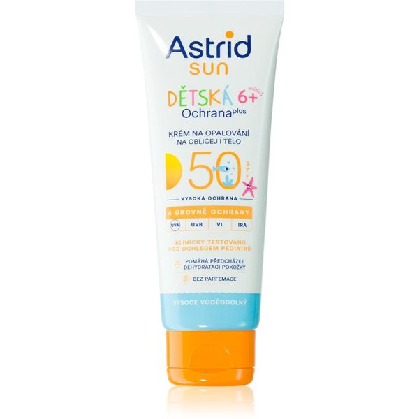 Astrid Astrid Sun krema za otroke za sončenje SPF 50 75 ml