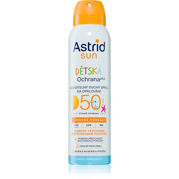 Astrid Astrid Sun nevidno pršilo za sončenje za otroke SPF 50 150 ml