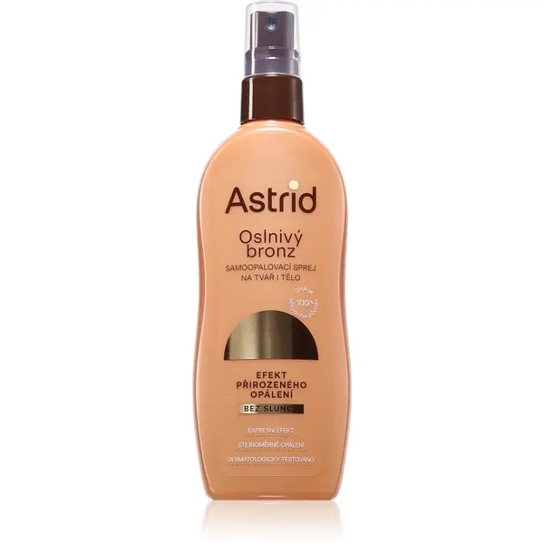 Astrid Astrid Sun samoporjavitveno pršilo za telo in obraz 150 ml
