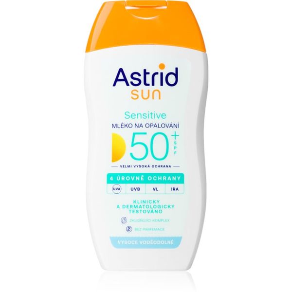 Astrid Astrid Sun Sensitive losjon za sončenje SPF 50+ z visoko UV zaščito 150 ml