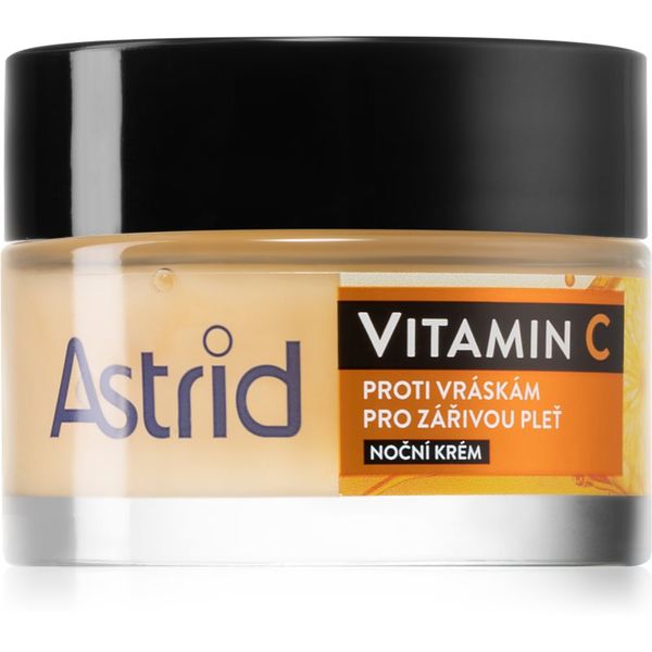 Astrid Astrid Vitamin C nočna krema s pomlajevalnim učinkom za sijoč videz 50 ml