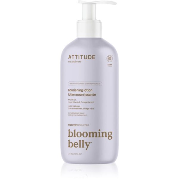 Attitude Attitude Blooming belly Argan hranilni losjon za telo za nosečnice 473 ml