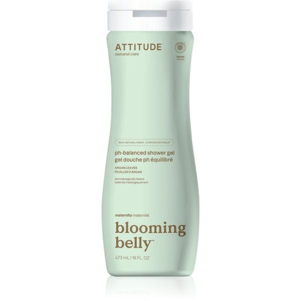 Attitude Attitude Blooming belly Argan naravni gel za prhanje za nosečnice 473 ml