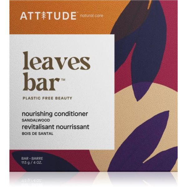 Attitude Attitude Leaves Bar Sandalwood trdi balzam s hranilnim učinkom 113 g