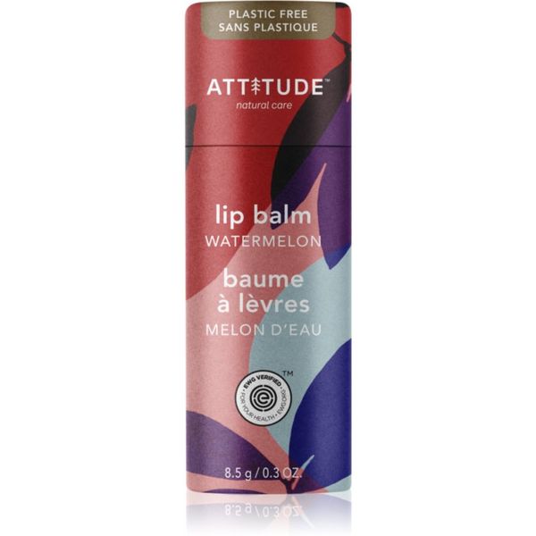 Attitude Attitude Leaves Bar Watermelon naravni balzam za ustnice 8,5 g