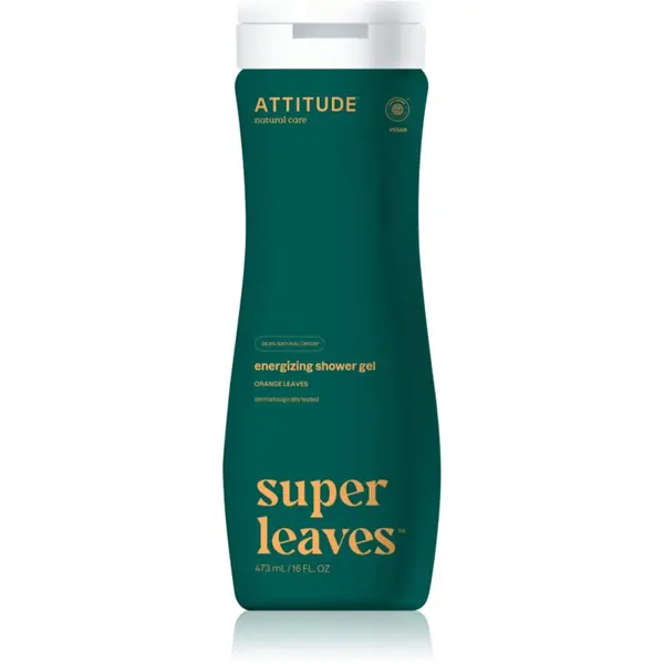 Attitude Attitude Super Leaves Orange Leaves naravni gel za prhanje z razstrupljevalnim učinkom 473 ml