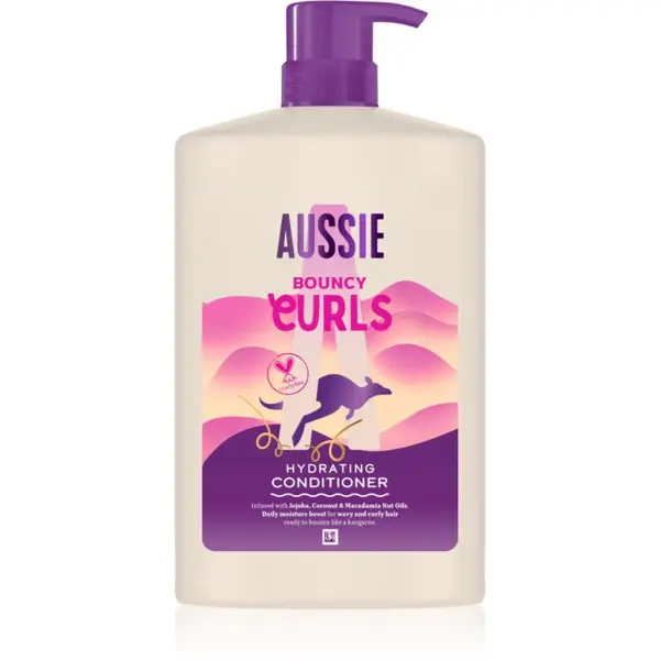 Aussie Aussie Bouncy Curls vlažilni balzam za kodraste lase 1000 ml