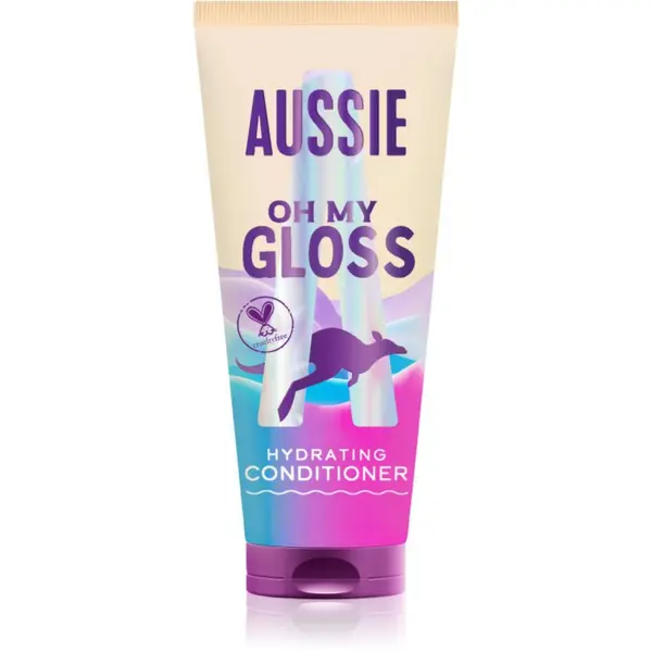 Aussie Aussie Oh My Gloss Hydrating Conditioner posvetlitveni in vlažilni balzam 200 ml