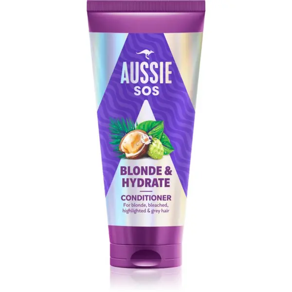 Aussie Aussie SOS Blonde & Hydrate vlažilni balzam za blond lase 200 ml