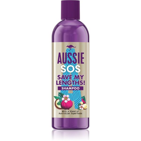 Aussie Aussie SOS Save My Lengths! regeneracijski šampon za šibke in poškodovane lase za ženske 290 ml
