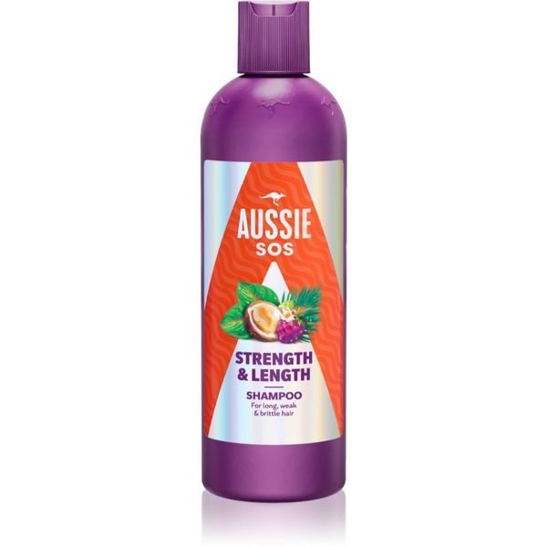 Aussie Aussie SOS Strength Length šampon za okrepitev las za dolge lase 300 ml