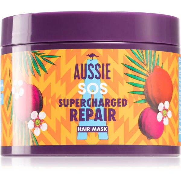 Aussie Aussie SOS Supercharged Repair maska za lase 450 ml