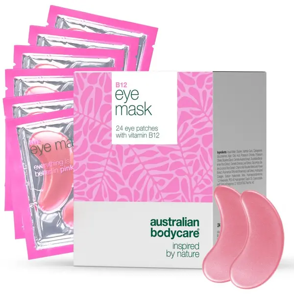 Australian Bodycare Australian Bodycare B12 hidrogel maska za predel okoli oči z vitaminom B12 24 kos