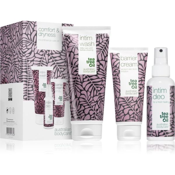 Australian Bodycare Australian Bodycare Comfort & Dryness darilni set (za intimno higieno)