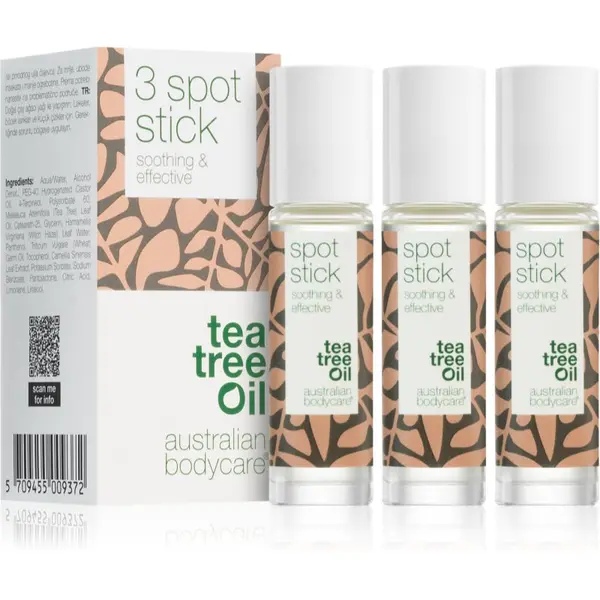 Australian Bodycare Australian Bodycare Tea Tree Oil paličica za aknasto kožo 3x9 ml
