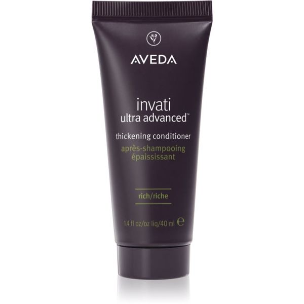 Aveda Aveda Invati Ultra Advanced™ Thickening Conditioner Rich intenzivni balzam za tanke ali redke lase 40 ml