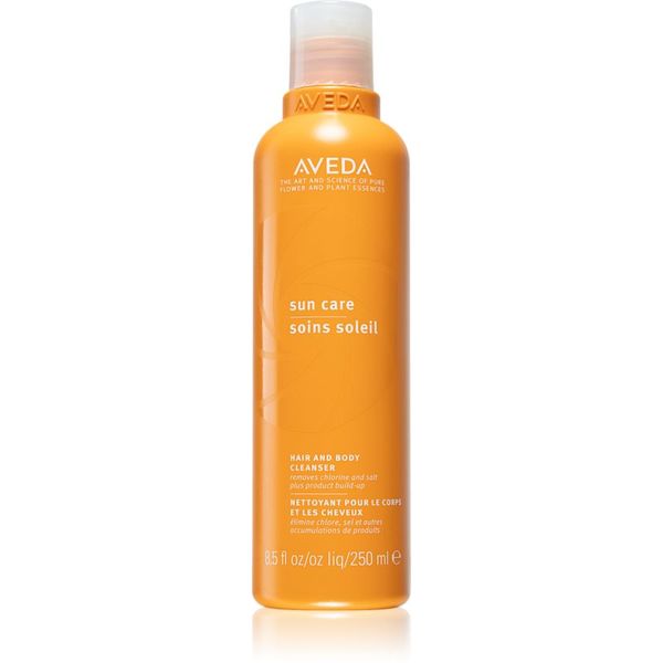 Aveda Aveda Sun Care Hair and Body Cleanser šampon in gel za prhanje 2v1 za lase izpostavljene soncu, morski in klorirani vodi 250 ml