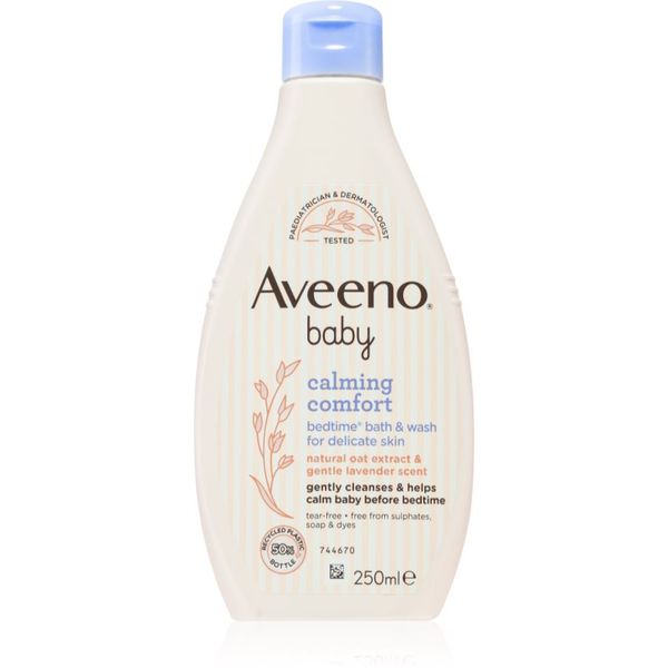 Aveeno Aveeno Baby Calming Comfort gel za umivanje za dobro spanje za otroško kožo 250 ml