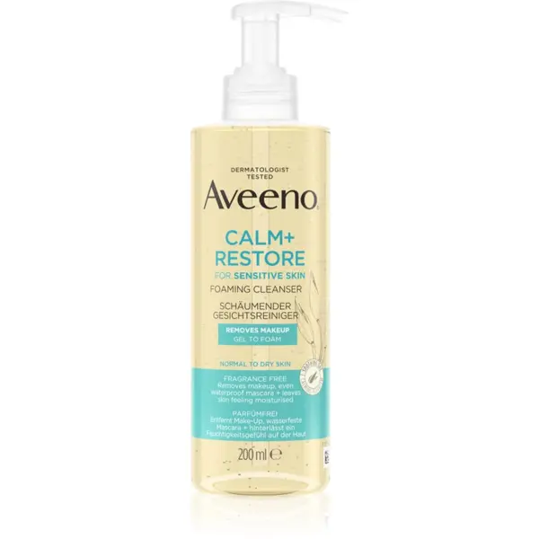 Aveeno Aveeno Calm + Restore čistilna pena za obraz 200 ml