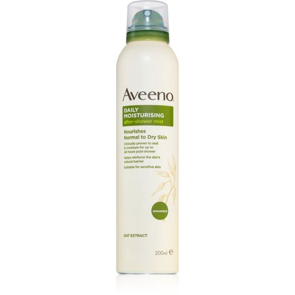 Aveeno Aveeno Daily Moisturising After Shower Mist vlažilna meglica za telo 200 ml