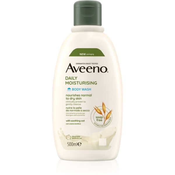 Aveeno Aveeno Daily Moisturising Body Wash intenzivna hranilna krema za prhanje 500 ml