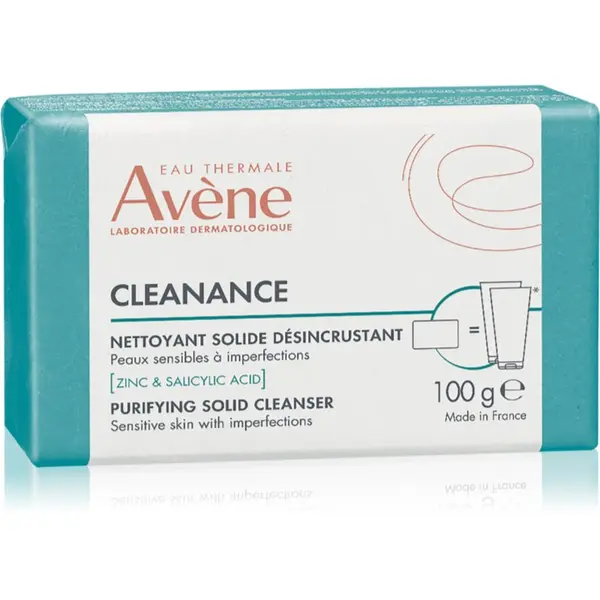 Avène Avène Cleanance Purifying Solid Cleanser dermatološka kocka za umivanje za mastno k aknam nagnjeno kožo 100 g