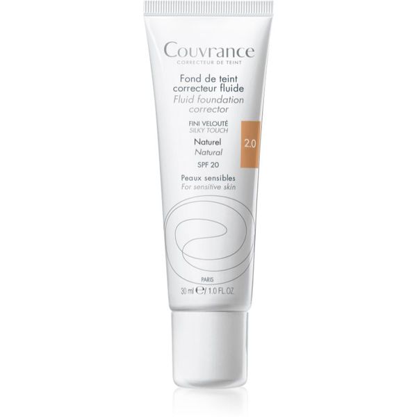 Avène Avène Couvrance prekrivni tekoči puder SPF 20 odtenek 2.0 Natural 30 ml