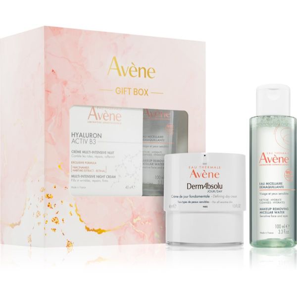 Avène Avène Hyaluron Activ B3 božični darilni set za prehrano in hidracijo