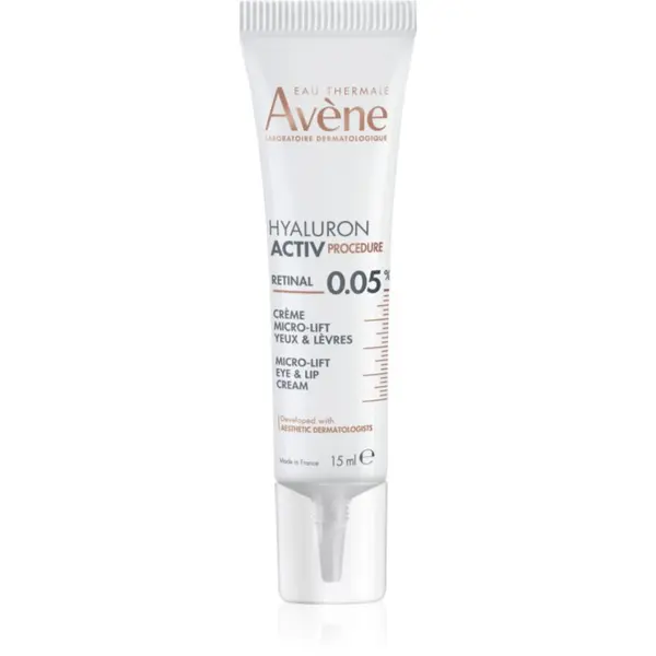 Avène Avène Hyaluron Activ Procedure Micro-Lift Eye & Lip Cream 0.05% Retinal lifting krema z retinalom 15 ml