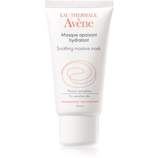 Avène Avène Les Essentiels Soothing Moisture Mask pomirjevalna in vlažilna maska za občutljivo kožo 50 ml