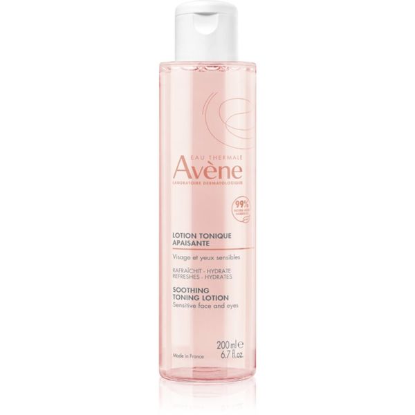 Avène Avène Soothing Toning Lotion pomirjajoči tonik za občutljivo kožo in oči 200 ml