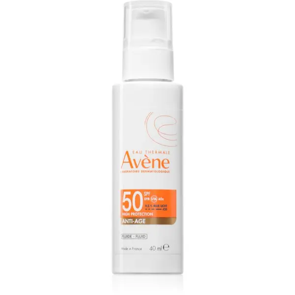 Avène Avène Sun Anti-Age Fluid zaščitni fluid proti gubam SPF 50 40 ml