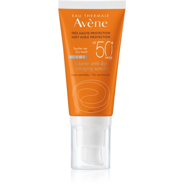 Avène Avène Sun Anti-Age zaščitna krema za obraz proti gubam SPF 50+ 50 ml