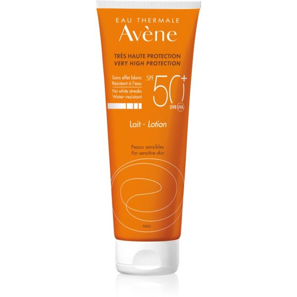 Avène Avène Sun Sensitive zaščitni losjon za občutljivo kožo SPF 50+ 250 ml