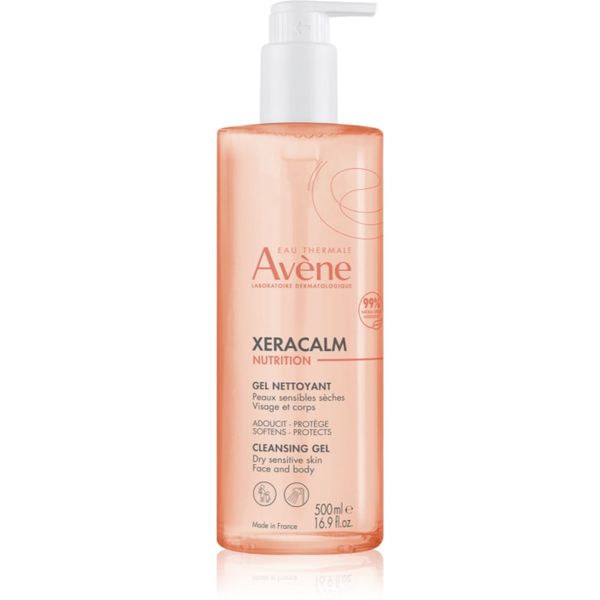 Avène Avène XeraCalm Nutrition nežni gel za umivanje za suho in občutljivo kožo 500 ml