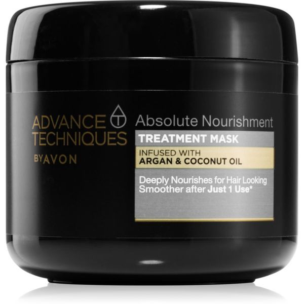 Avon Avon Advance Techniques Absolute Nourishment globinsko hranilna maska z arganovim oljem 375 ml