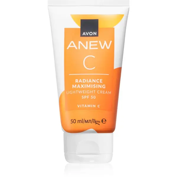 Avon Avon Anew C Radiance Maximising lahka dnevna krema SPF 50 50 ml