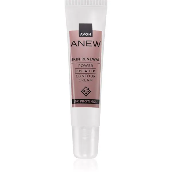 Avon Avon Anew Skin Renewal krema za posvetljevanje za okoli oči in ustnic 15 ml