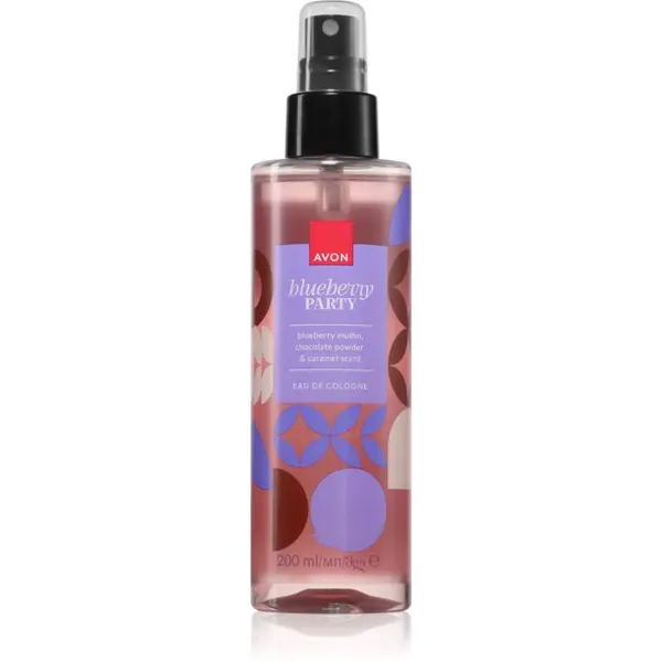 Avon Avon Blueberry Party odišavljeno pršilo za telo 200 ml