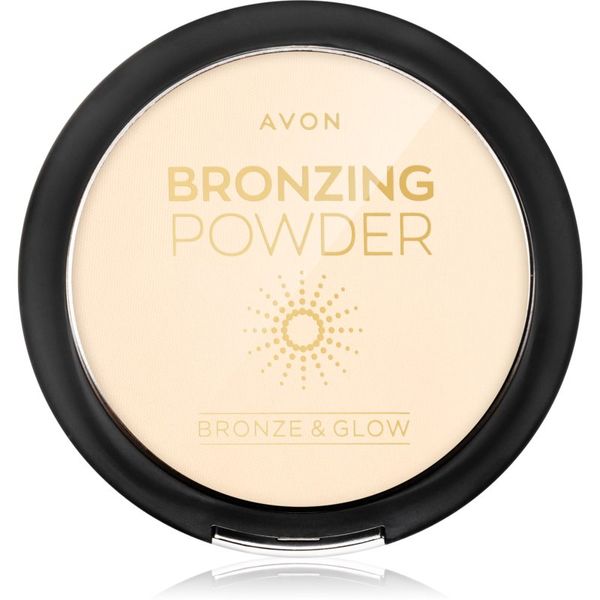 Avon Avon Bronze & Glow bronz puder odtenek Golden Bronze 13,5 g