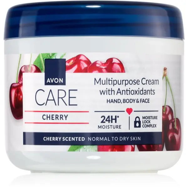 Avon Avon Care Cherry večnamenska krema za obraz, roke in telo 400 ml