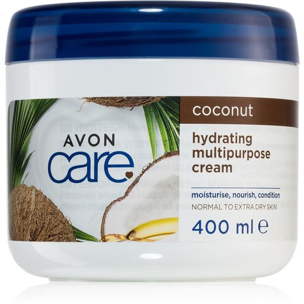 Avon Avon Care Coconut večnamenska krema za obraz, roke in telo 400 ml