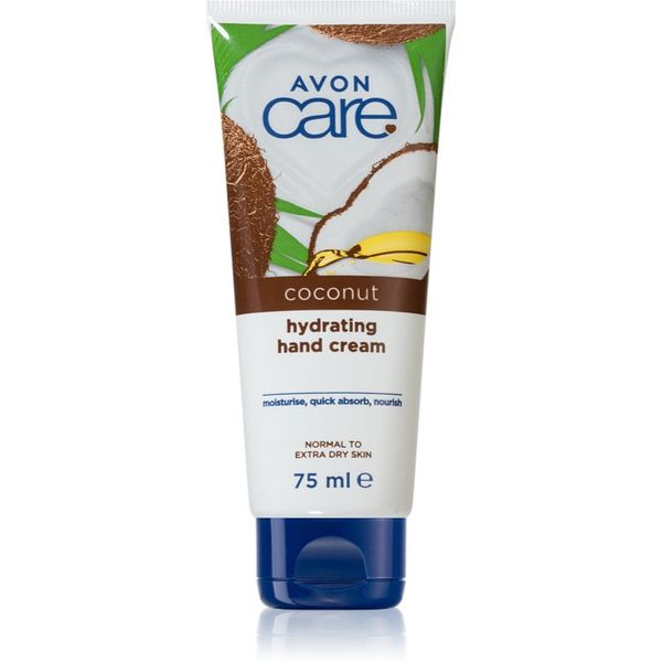 Avon Avon Care Coconut vlažilna krema za roke in nohte 75 ml