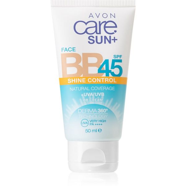 Avon Avon Care Sun + Face BB BB krema za poenotenje tona kože odtenek Medium 50 ml