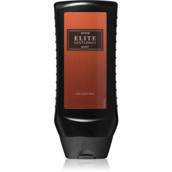 Avon Avon Elite Gentleman Quest gel za prhanje in šampon 2v1 za moške 250 ml