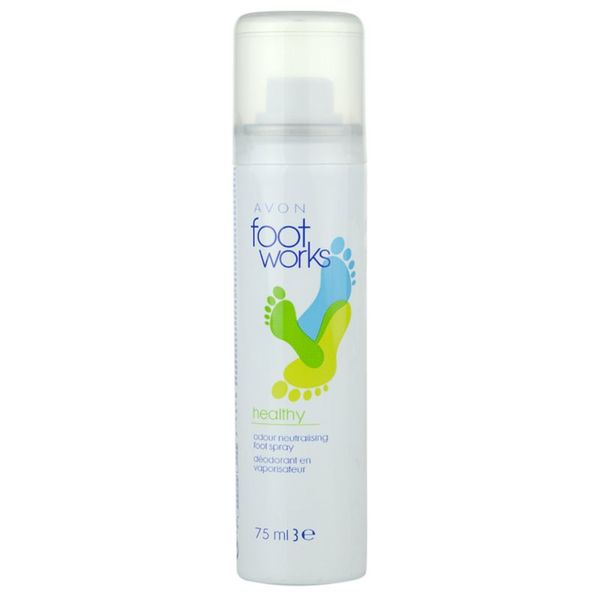 Avon Avon Foot Works Healthy pršilo za noge 75 ml